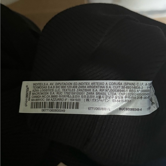 NWT Zara Cut Out Open Back Top Size L - Picture 12 of 12